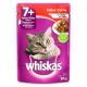 Alimento para gatos Whiskas Carne ao Molho Sachê 7 Anos 85g - Imagem 1000019474.png em miniatúra