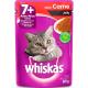 Alimento para gatos Whiskas Carne Jelly sachê +7 anos 85g - Imagem 1544390.jpg em miniatúra