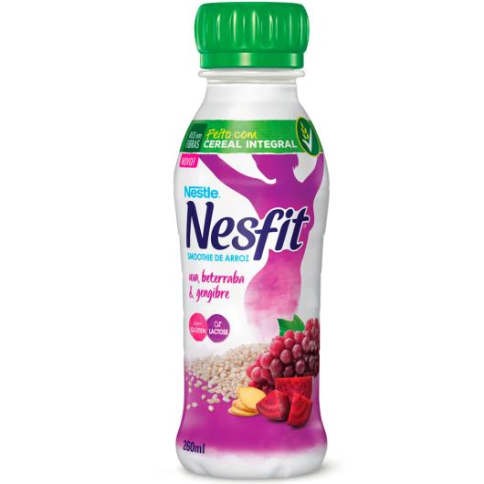 NESTLÉ NESFIT Bebida de Arroz Smoothie Uva, Beterraba e Gengibre 260ml - Imagem em destaque