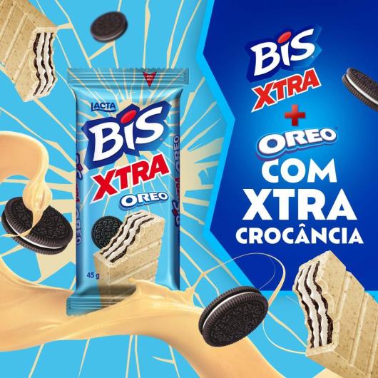 Chocolate Lacta Bis Xtra Oreo 45g - Sonda Supermercado Delivery