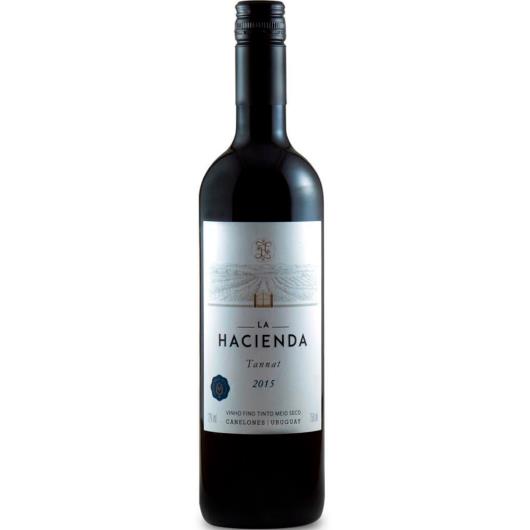 Vinho Uruguaio La Hacienda Tannat tinto meio seco 750ml - Imagem em destaque