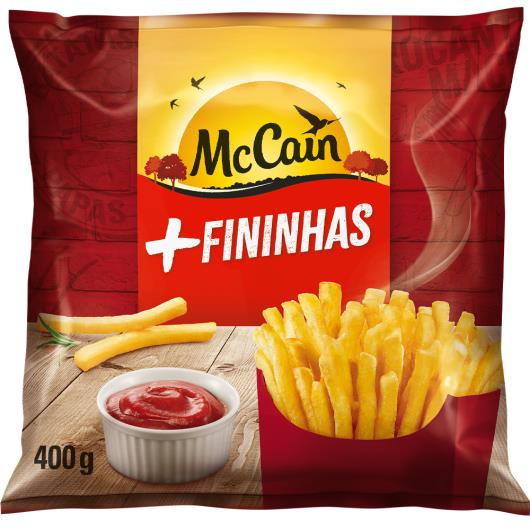 Batata McCain Corte Fino Pré Frita Congelada 400g - Imagem em destaque