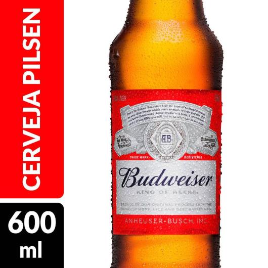 Cerveja Budweiser Garrafa 600ml - Imagem em destaque