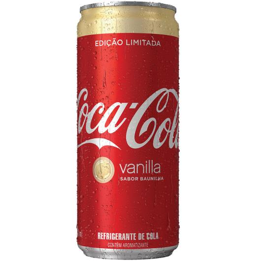 Refrigerante Coca Cola Vanilla Baunilha Lata 310ml - Imagem em destaque