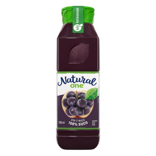 Suco Uva e Maçã Natural One Ambiente Garrafa 900ml (NÃO REFRIGERADO) - Imagem em destaque