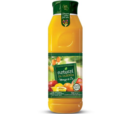 Suco Natural Fazenda Manga/Maçã/Maracujá 900ml - Imagem em destaque