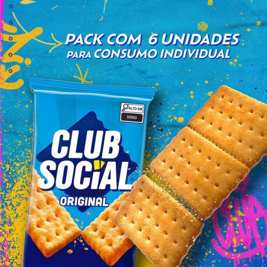 Biscoito Club Social regular original multipack 144g - Imagem em destaque