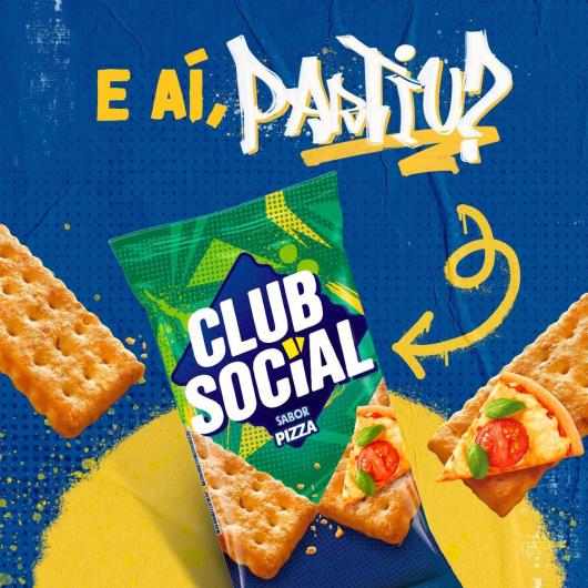 Biscoito Club Social regular pizza multipack 141g - Imagem em destaque