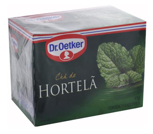 Chá Oetker hortelã 15g - Imagem em destaque