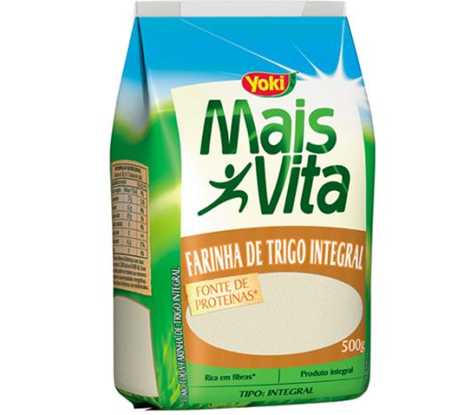 Farinha de Trigo Mais Vita Integral 500g - Imagem em destaque