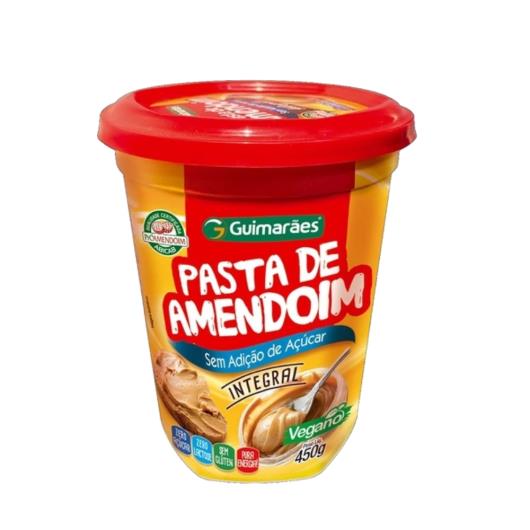 Pasta de Amendoim Guimarães Integral pote 450g - Imagem em destaque