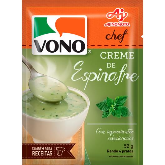 Sopa VONO Chef Creme de Espinafre 53g - Imagem em destaque