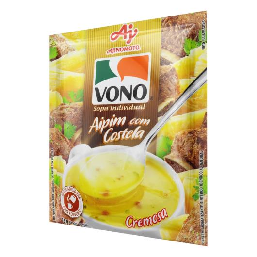 Sopa Individual Cremosa Aipim com Costela Vono Pacote 18g - Imagem em destaque