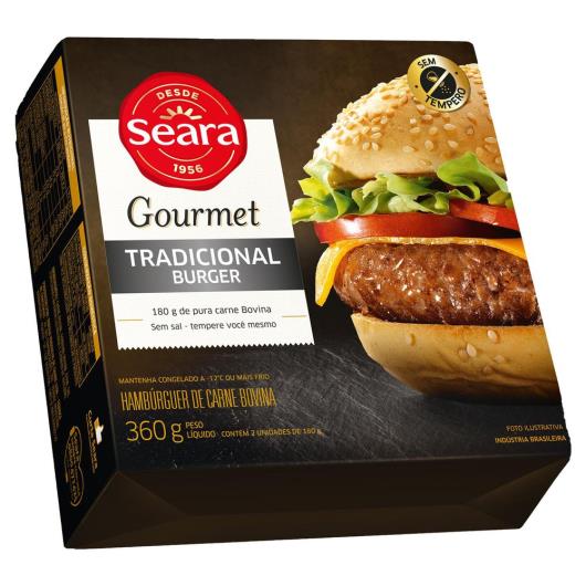 Tradicional Burger Seara Gourmet 360g - Imagem em destaque