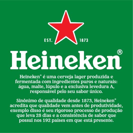 Cerveja Heineken Long Neck 330ml - Imagem em destaque