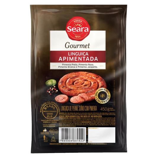 Linguiça Seara Pernil Gourmet apimentada 450G - Imagem em destaque