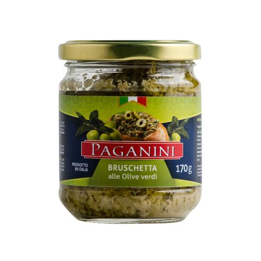 Bruschetta Paganini Alle Olive Verdi 170g - Imagem em destaque