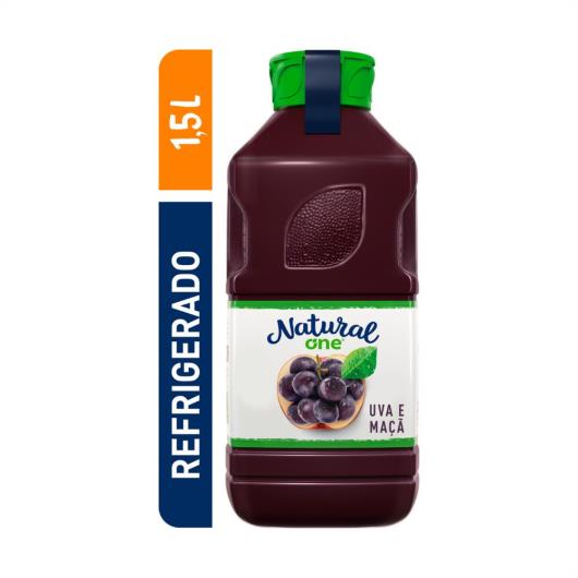 Suco Uva e Maçã Natural One Refrigerado Garrafa 1,5l (REFRIGERADO) - Imagem em destaque