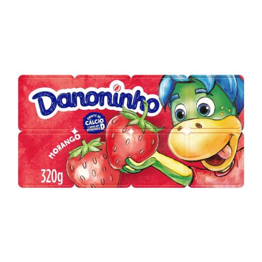 Danoninho Petit Suisse Morango 320g 8 unidades - Imagem em destaque