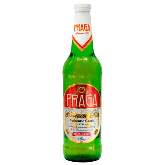 Cerveja Praga Premium Pils Garrafa 500ml - Imagem em destaque