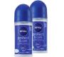 2 Desodorantes Nivea Roll On Protect&Care 50% de Desconto na Segunda unidade 100g