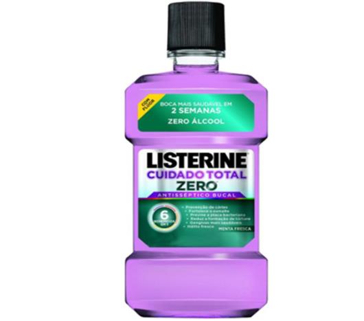 Antisséptico Listerine Cuidado Total Zero 250ml - Imagem em destaque