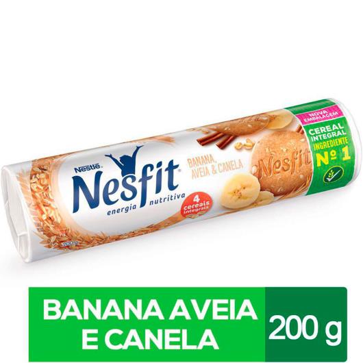 Biscoito Nesfit Banana, Aveia e Canela 200g - Imagem em destaque