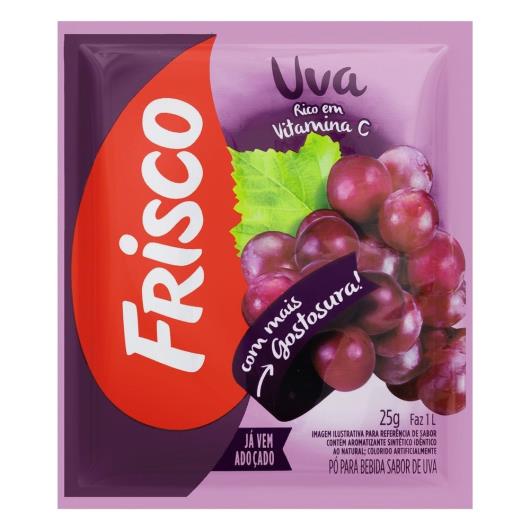 Suco em Pó Refresco Frisco Uva Sachê 25G - Imagem em destaque