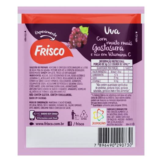 Suco em Pó Refresco Frisco Uva Sachê 25G - Imagem em destaque