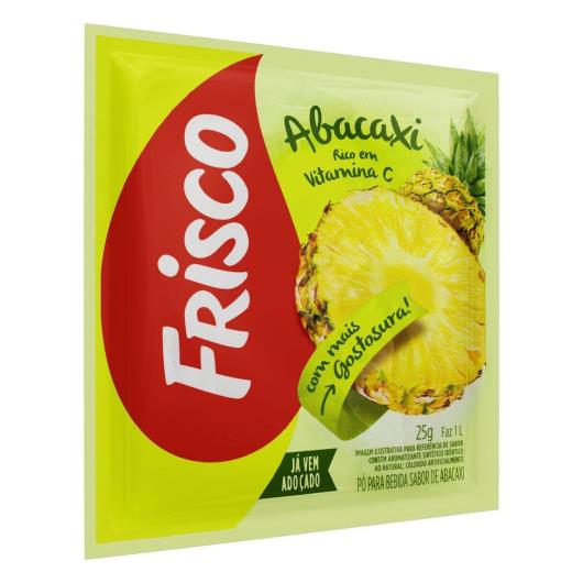 Suco em Pó Refresco Frisco Abacaxi Sachê 25G - Imagem em destaque