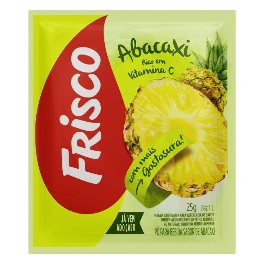 Suco em Pó Refresco Frisco Abacaxi Sachê 25G - Imagem em destaque