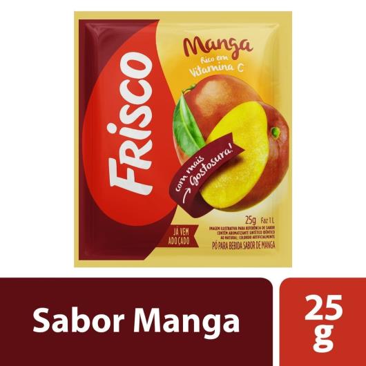 Suco em Pó Refresco Frisco Manga Sachê 25G - Imagem em destaque