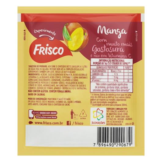 Suco em Pó Refresco Frisco Manga Sachê 25G - Imagem em destaque