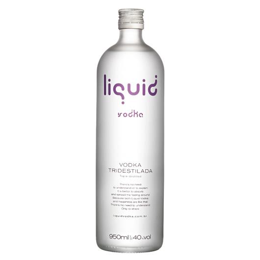 Vodka Tridestilada Liquid Garrafa 950ml - Imagem em destaque