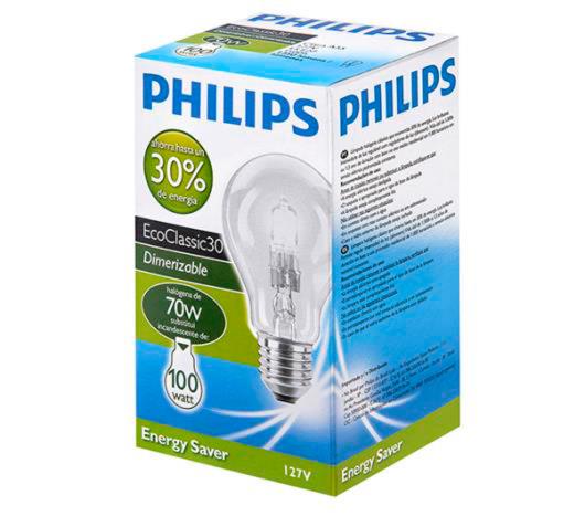 Lâmpada Philips Eco Clássic Arg.127V70W - Imagem em destaque