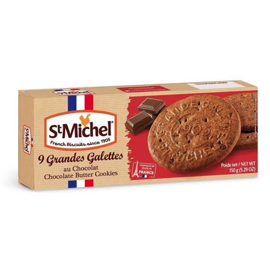 Biscoito amanteigado St Michel galettes chocolate 150g - Imagem em destaque