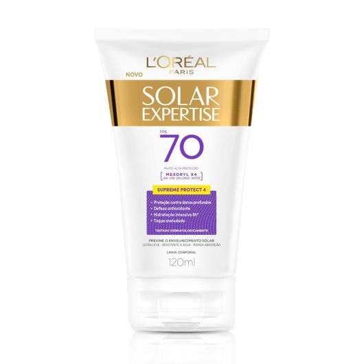 Protetor Solar L'oreal Supreme FPS70 120ml - Imagem em destaque