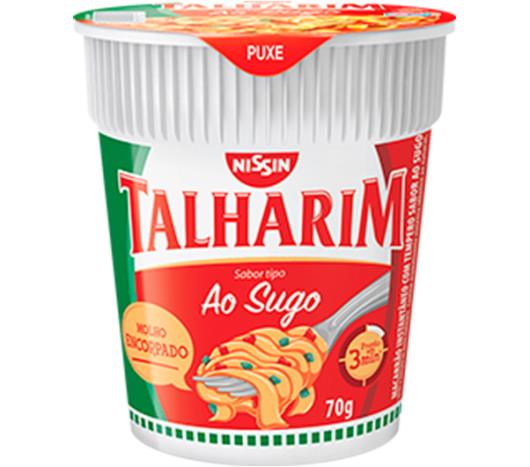 Macarrão Nissin Instantaneo Talharim Sugo 70g - Imagem em destaque