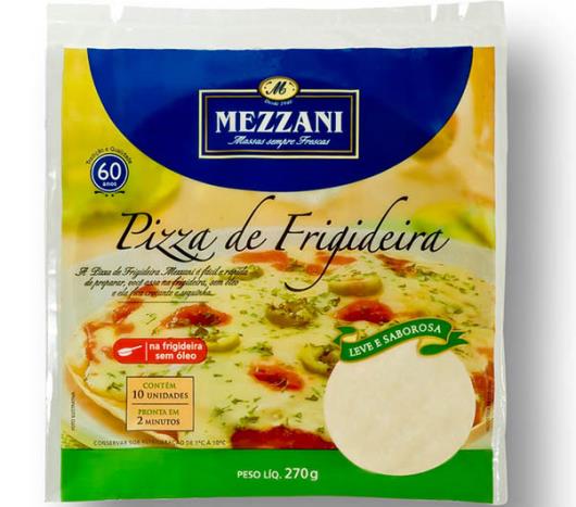 Pizza de Frigideira Mezzani Integral 270g - Imagem em destaque