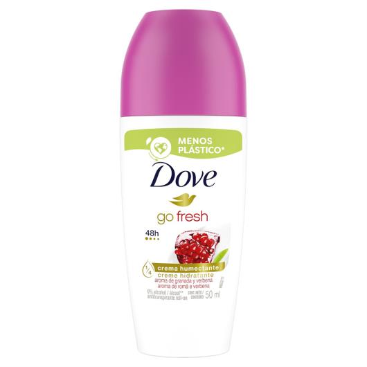 Antitranspirante Roll-On Romã e Verbena Dove Go Fresh 50ml - Imagem em destaque