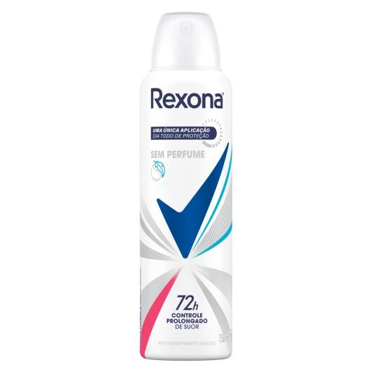 Antitranspirante Aerosol Rexona Sem Perfume 150ml - Imagem em destaque