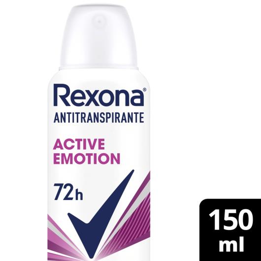 Desodorante Rexona Feminino Active Emotion 150ml - Imagem em destaque