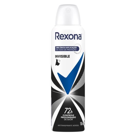 Desodorante Rexona Feminino Invisible 150ml - Imagem em destaque