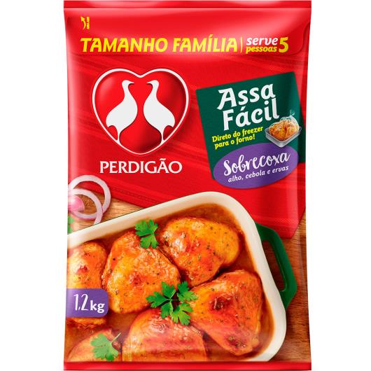 Sobrecoxa Frango Perdigão 1,2kg Temperada Assa Fácil - Imagem em destaque