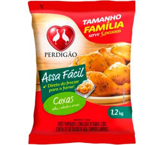 Coxa de Frango Perdigão Assa Fácil Temperado Congelado Tamanho Família 1200g - Imagem em destaque