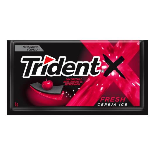 Goma de mascar Trident XFResh Cereja 8g - Imagem em destaque