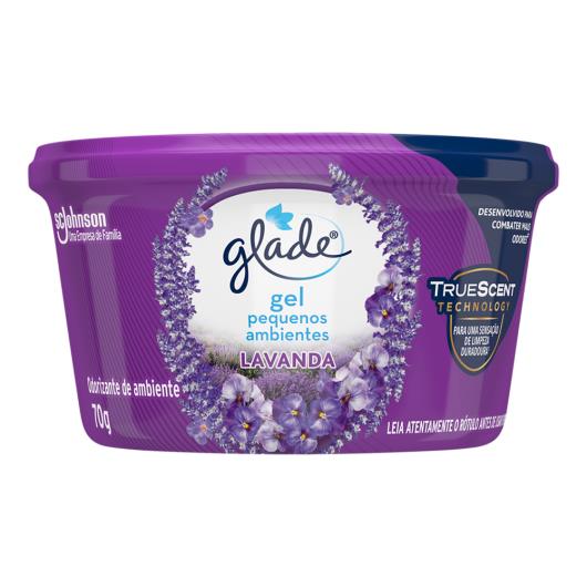 Odorizador de Ambiente Gel Lavanda Glade Pote 70g - Imagem em destaque