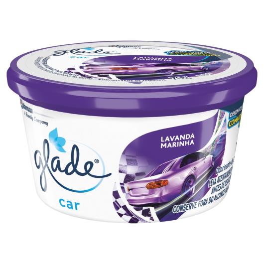 Desodorizador Glade Car Lavanda Marinha 70g - Imagem em destaque