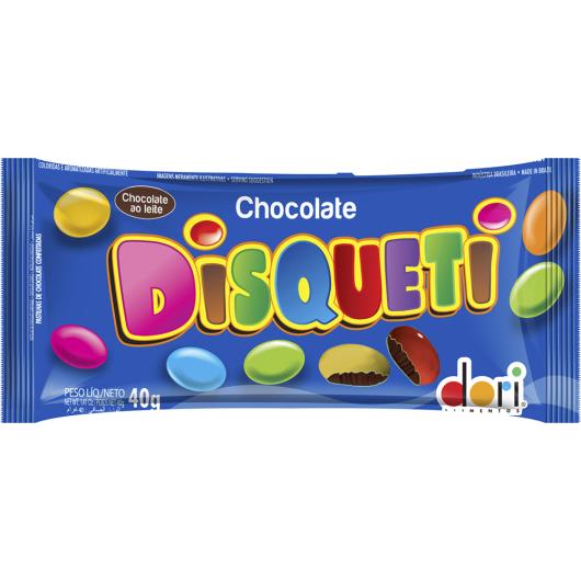 Pastilha de chocolate Disqueti Dori 40g - Imagem em destaque