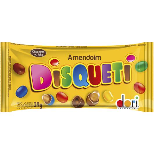 Confete Dori Disqueti Amendoim 39g - Imagem em destaque